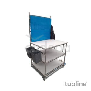 6. Mesa con estantes y pizarra - Imagen 1