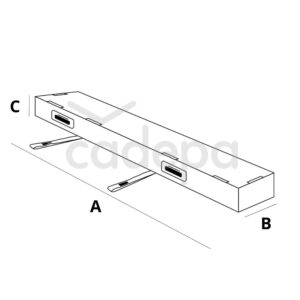 Combo 4 Longitudinal recubierto de espuma - Imagen 4