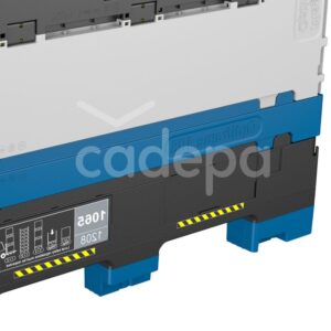 Contenedor plegable BH002 M/O 1200x800 - Imagen 2