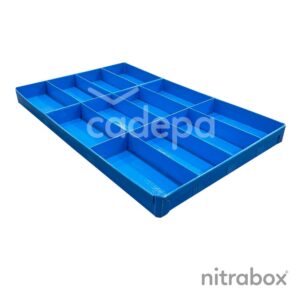 Bandeja con interior rectangular - Imagen 1
