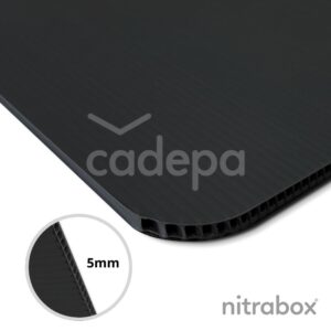 Plancha de polipropileno acanalado 900gr - Imagen 1