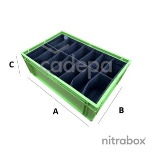 Interior textil rectangular - Imagen 3