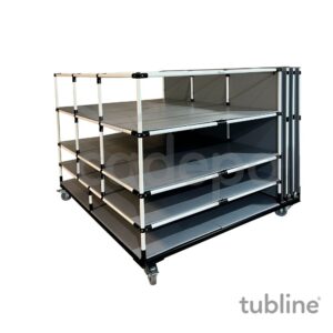 Sistema TBL con ubicador vertical y bandejas - Imagen 1