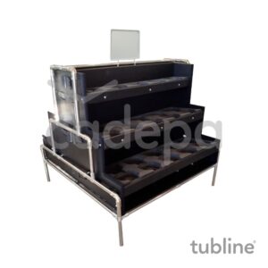 ESTRUCTURA TUBLINE CON POSICIONADORES DE ESPUMA - Imagen 1